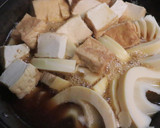 調味料は同量♪和の味♪筍と厚揚げの煮物作り方5写真