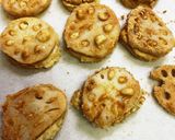 辛子蓮根ならぬ　きなこ辛子蓮根チョコ作り方6写真