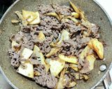 牛肉とたけのこのバター醤油混ぜご飯作り方5写真