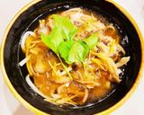 キノコたっぷりみぞれうどん作り方9写真