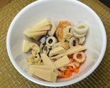 切り昆布と筍、ちくわ、蒟蒻、蓮根煮込み作り方2写真