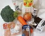 海老とブロッコリーの温サラダ作り方1写真