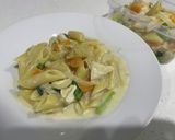 【簡単】クリームチーズマカロニパスタ作り方5写真