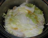 我が家の定番♪簡単蒸し豚白菜鍋♪作り方4写真