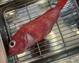 キンキと帆立とオカヒジキのアクアパッツァ作り方1写真
