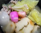 春キャベツ、新玉ねぎ、お麩のお味噌汁♡作り方4写真
