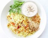 カレー・ビリヤニに【キュウリのライタ】作り方5写真