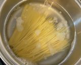 フルーツトマトとパンツェッタのパスタ作り方1写真