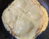 ☆スライスチーズと納豆の挟み焼き☆作り方4写真
