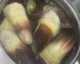 タケノコと豚肉の花椒辣醤炒め作り方1写真