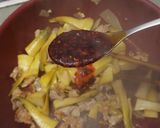 タケノコと豚肉の花椒辣醤炒め作り方5写真