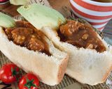 らふてーカレーのホットサンド作り方4写真