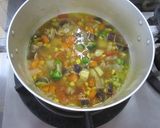 野菜コロコロカレースープ作り方5写真