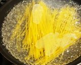 ベーコンと青豆のパスタ作り方3写真