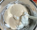 ホーローバットで、シフォン苺ケーキ作り方9写真