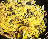 ベーコンと青豆のパスタ作り方8写真
