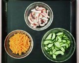 給食☆いか入り中華サラダ作り方1写真