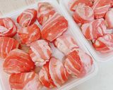 新玉ねぎの肉巻きトマト味噌煮込み作り方2写真