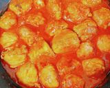 新玉ねぎの肉巻きトマト味噌煮込み作り方5写真