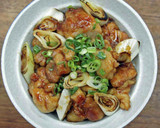 吉野家こがし焦がしねぎ焼き鳥丼風作り方6写真