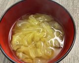 キャベツのコンソメスープ作り方3写真