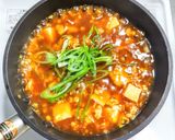 鶏ひき肉でサッパリ麻婆豆腐うどん作り方6写真