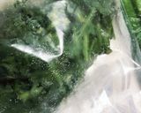 春菊・しめじ・卵☆マヨ炒め作り方3写真