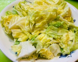 ＊キャベツと豚こまのオイスター炒め＊作り方1写真