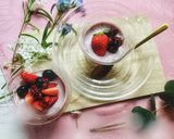 彩りベリーのローババロア作り方4写真
