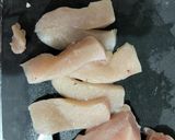 柔らか!鶏胸肉のガリバタチーズ焼き作り方4写真