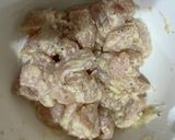 柔らか!鶏胸肉のガリバタチーズ焼き作り方6写真