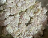 柔らか!鶏胸肉のガリバタチーズ焼き作り方7写真