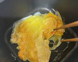 焼き鳥缶とふわふわ卵のトマト炒め☆お弁当作り方2写真