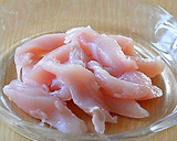 のり弁慶を衣にまとわせ鶏むね肉の米粉揚げ作り方2写真