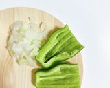 しょうが醤油で食べるピーマンの肉詰め作り方1写真