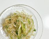 酢醤油でさっぱり！もやしの中華サラダ作り方4写真