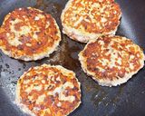 ふんわり美味しい♡鮭のハンバーグ♪作り方5写真