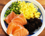 ひじきと鮭の炊き込み粥　離乳食中期〜作り方2写真