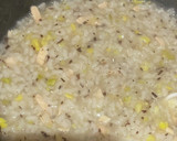 ひじきと鮭の炊き込み粥　離乳食中期〜作り方4写真