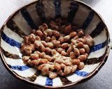 高たんぱく副菜★温玉納豆作り方1写真
