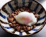 高たんぱく副菜★温玉納豆作り方2写真