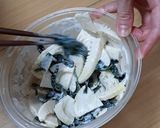 脱煮物★わかめとたけのこのシーザーサラダ作り方3写真
