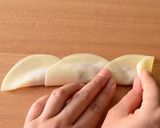 ホットプレートで薔薇餃子作り方6写真