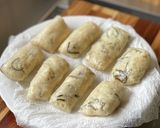 ライスペーパーのツナマヨ豆腐餅作り方3写真