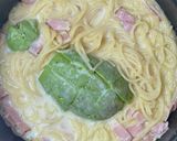★ワンパン★アボカドの濃厚クリームパスタ作り方7写真