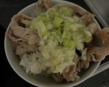 ねぎ塩豚丼作り方5写真