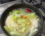 白濁スープの参鶏湯作り方2写真