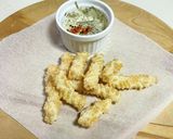 ひねり揚げにじゅうねん味噌マヨをディップ作り方3写真