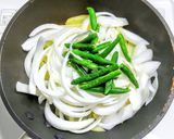 豚ロース肉と新玉ネギと新ジャガの中華炒め作り方6写真