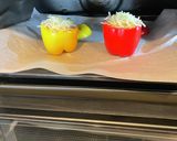 パプリカップのエビきのこグラタン作り方9写真